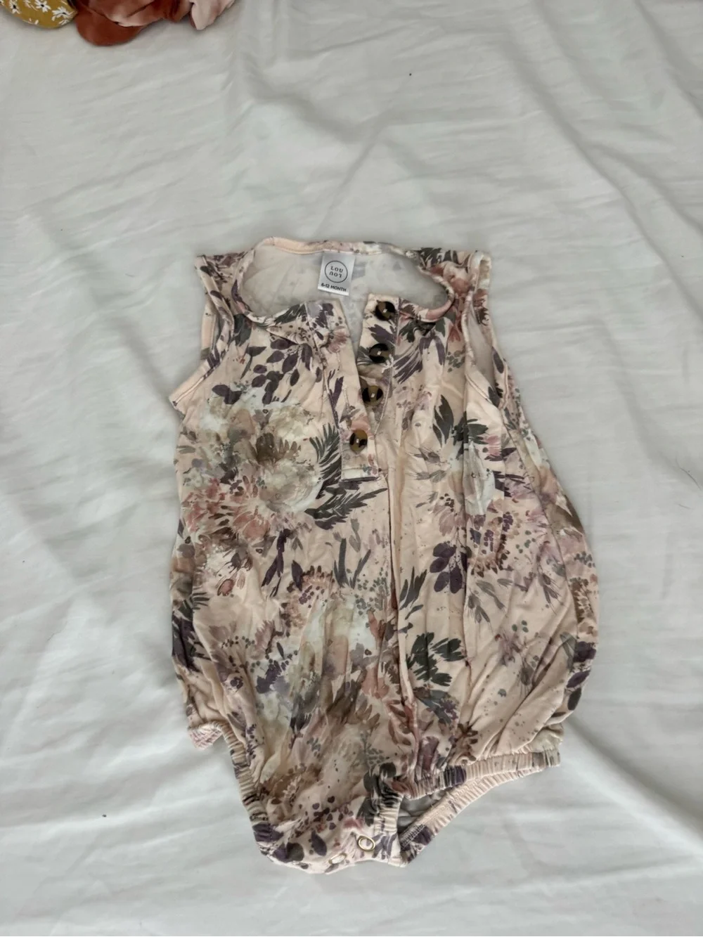 Lou Lou & Company “Hazel” Sleeveless Baby Romper